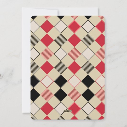 私たちって最高のペアよ キング/クイーン フォト バレンタイン シーズンカード (裏面)