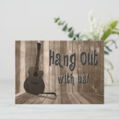 私たちと一緒にパーティーしよう ギター弾きのあなたへ 招待状 (スタンド正面)