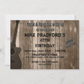 私たちと一緒にパーティーしよう ギター弾きのあなたへ 招待状 (裏面)