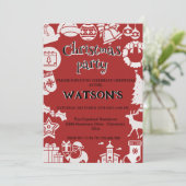 私たちと一緒にホリデーシーズンを祝いましょう!「ホリージョリークリスマスパーティー」 招待状 (スタンド正面)