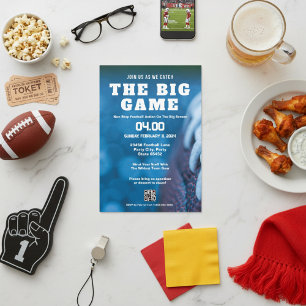 私たちと一緒に大きなゲームのサッカーバッシュを見る 招待状