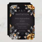 私たちと一緒に新しい旅を始めましょう 招待状 (正面/裏面)