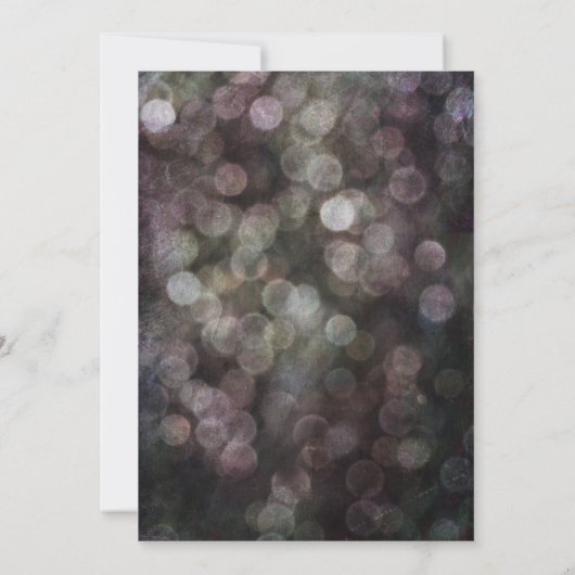 私たちと一緒に祝おう!手書きグランジボケ 招待状 (裏面)