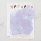 私たちと一緒に祝誕生日招待状 招待状 (裏面)