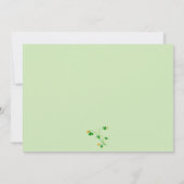 私たちと一緒に聖パトリックの祝祭を祝おう！パーティーのご案内 招待状 (裏面)