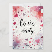 私たちとQ1nderfulなラブストーリーを紡ぎませんか？ シーズンカード (裏面)