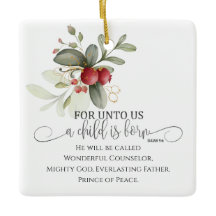 私たちにとって子供はイサイヤ生まれ9:6クリスマスの聖書である