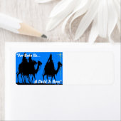 「私たちにとって子供は生まれ差出人住所ラベル ラベル (インサイチュ)