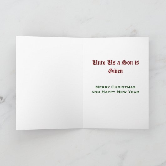 私たちにとって子供は生まれ シーズンカード (内部)