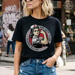 私たちにはできる 看護師チーム 強い看護師の感謝 Tシャツ