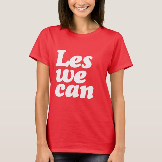 私たちにはできる Tシャツ (正面)