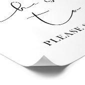 私たちには世界を意味し、私たちの地球に署名しなさい ポスター (角)