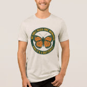 私たちには君主は一人で十分 それはAだけなのよ トライブレンドTシャツ (正面)