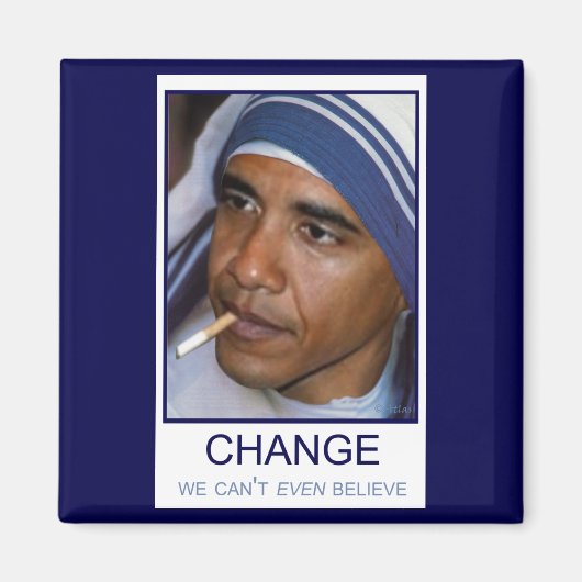 私たちにも出来ない変化信じ マグネット (正面)