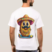 私たちのおもしろい喜びであなたの骨を楽しむ Tシャツ (裏面)