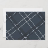 私たちのお気に入りのシーンChristmas colage navy 2022 シーズンカード (裏面)