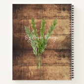 私たちのお気に入りのレシピ ノートブック (裏面)