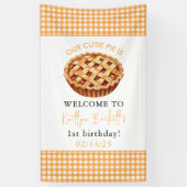 私たちのかわいこちゃんパイ1st誕生日パーティー 横断幕 (縦)