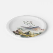 私たちのもっとも偉大アドベンチャルワイルド自然キャンプ ペーパープレート (アングル)