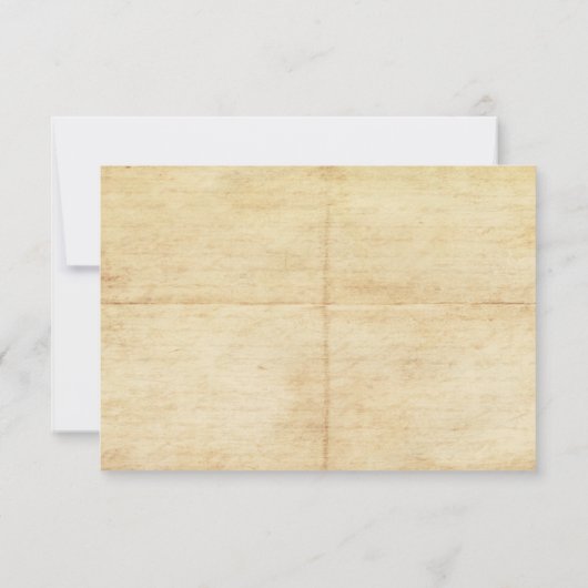 私たちのアドベンチャーはアニバーサリー詳細カードを継続 招待状 (裏面)