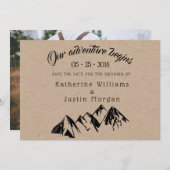 私たちのアドベンチャー⎥は日付の写真カードを保存し始める (正面/裏面)