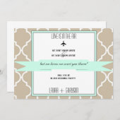 私たちのウェディングカードにいてくれますか？ 招待状 (正面/裏面)