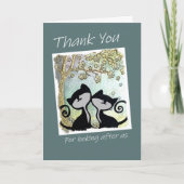 私たちのカードを探してくれてありがとう サンキューカード (正面)