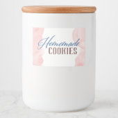 私たちのキッチンから自家製のカスタムラベル フードラベル (正面)