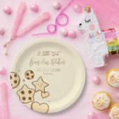 私たちのキッチン（クリーム）から少しトリートメント ペーパープレート (パーティー)