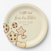 私たちのキッチン（クリーム）から少しトリートメント ペーパープレート (正面)