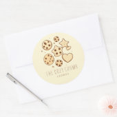 私たちのキッチン(クリーム)から少しトリートメント ラウンドシール (封筒)