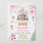 私たちのクッキー誕生日招待状 招待状 (正面)