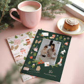 私たちのクリスマスお気に入りのの事物の写真 シーズンカード