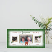 私たちのクリスマスを一緒にフォトカード シーズンカード (スタンド正面)