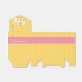 私たちのゲストであるピンクのバラの誕生日パーティーのお気に入りボックス フェイバーボックス (折り畳みなし)