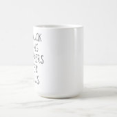 私たちのコーヒーより良い同僚を見つける幸運 モーフィングマグカップ (中央)
