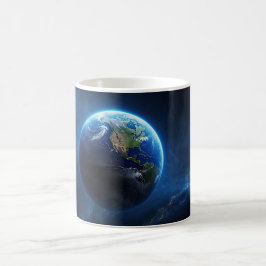 私たちのサファイアホーム宇宙 コーヒーマグカップ