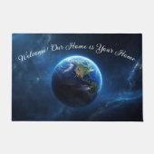 私たちのサファイアホーム宇宙 ドアマット (正面)