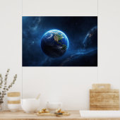 私たちのサファイアホーム宇宙 ポスター (キッチン)