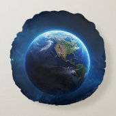私たちのサファイアホーム宇宙 ラウンドクッション (正面)
