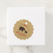 私たちのシャワーからあなたの赤ちゃんシャワーまでクマ フェイバータグ (インサイチュ)