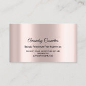 私たちのショッピングドリンクをありがとう 名刺 (裏面)