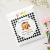 私たちのショートスタックパンケーキブレックファーストバースデーパーティー フェイバーバッグ (封をした状態)