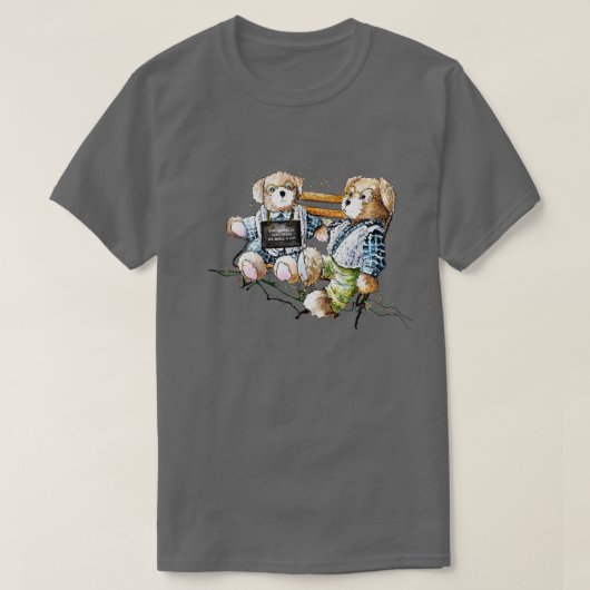 私たちのシワが証明する Tシャツ (デザイン正面)