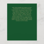 私たちのシンプルな結婚式　スペイン風 結婚式のご案内 (裏面)