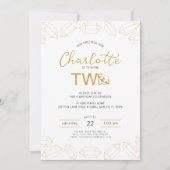 私たちのジェムシャーロットは2つの招待状 招待状 (正面)