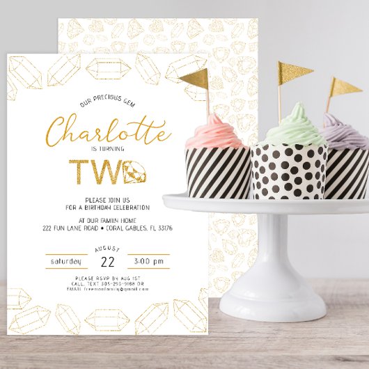 私たちのジェムシャーロットは2つの招待状 招待状