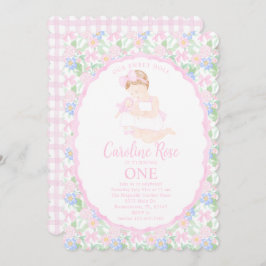 私たちのスイートドール プレッピー グランミレニアル フラワーズ 招待状