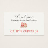 私たちのスモールビジネスをサポートしてくれてありがとう (正面)