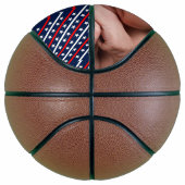 私たちのスーパースター赤、白、青のバスケットボール バスケットボール (右)